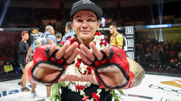 Ilima-Lei Macfarlane (picture courtesy of Bellator MMA)