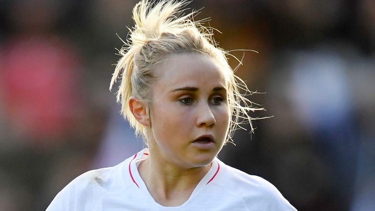 Izzy Christiansen was a member of the Lyon side who won last season's Women's Champions League