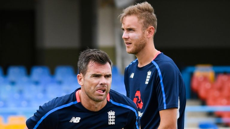 Stuart Broad says he is so proud of England team-mate James Anderson as he prepares for his 150th Test.