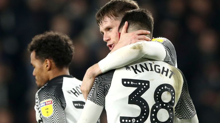 Derby beat Charlton 2-1 at Pride Park