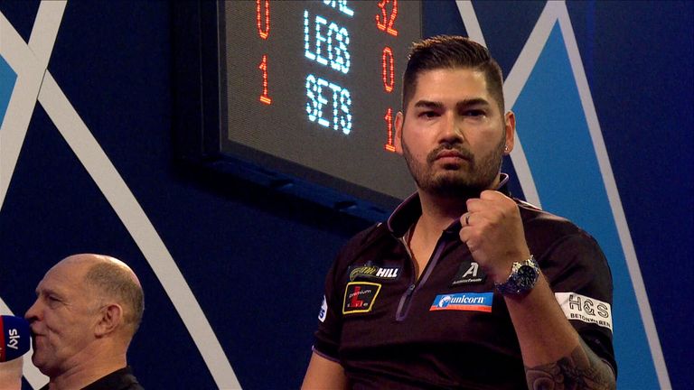 Jelle Klaasen clinched his victory over Kevin Burness with 100 checkout.
