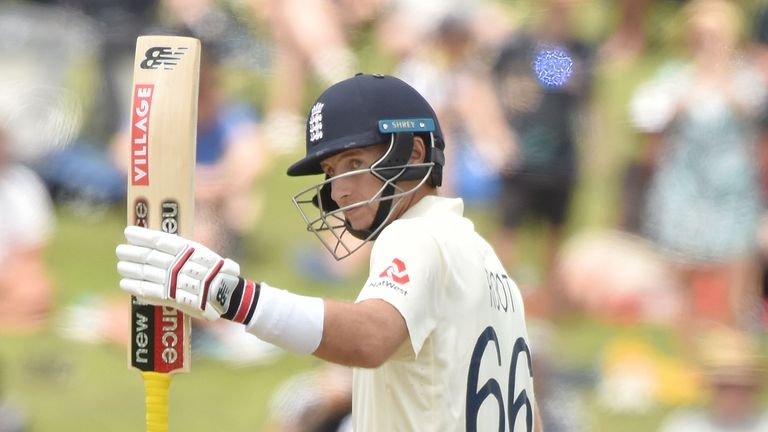 Joe Root, England captain, Test fifty vs New Zealand in Hamilton