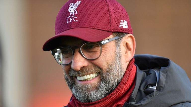 Liverpool manager Jurgen Klopp