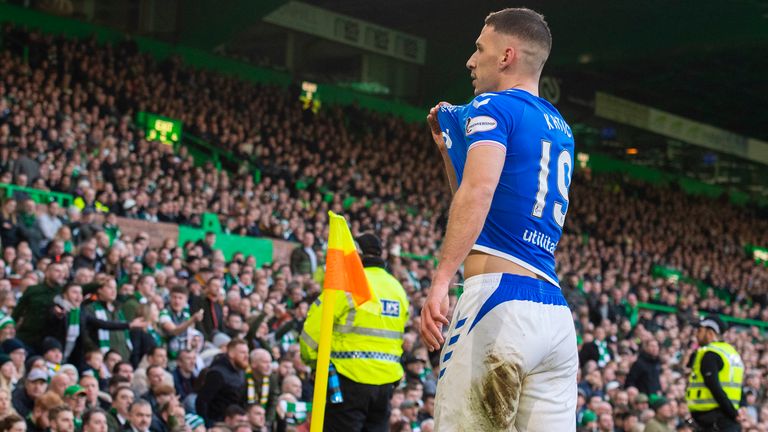 Nikola Katic celebrates his winner 