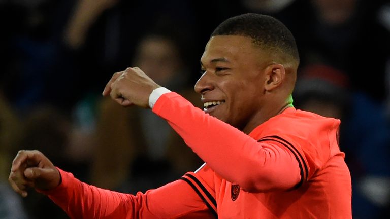 Kylian Mbappe has been in red-hot form for PSG this season