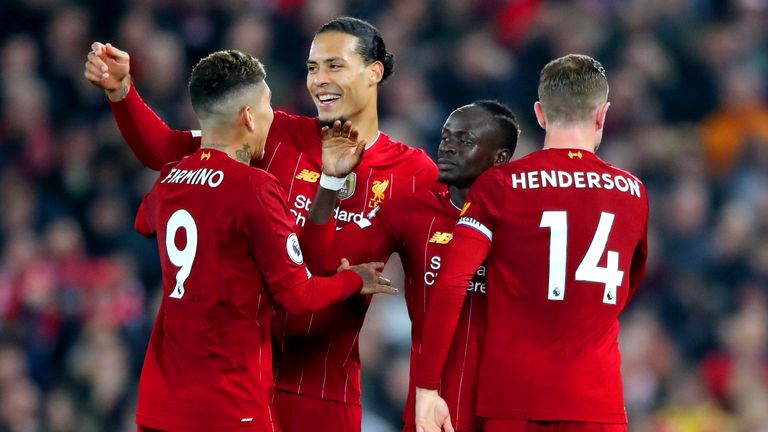 Liverpool celebrate