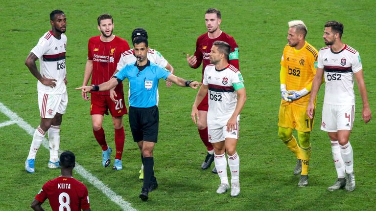 Qatari referee Abdulrahman Al Jassim rules out Liverpool's penalty