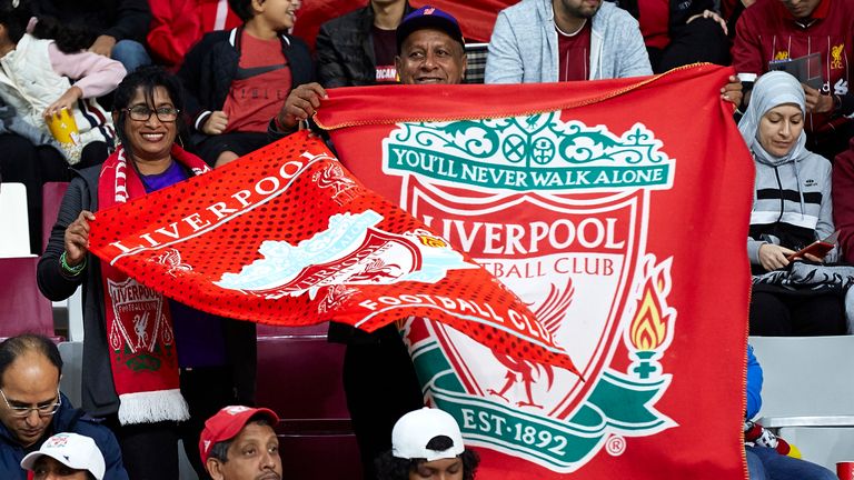 Liverpool fans have praised the hospitality of Qataris 
