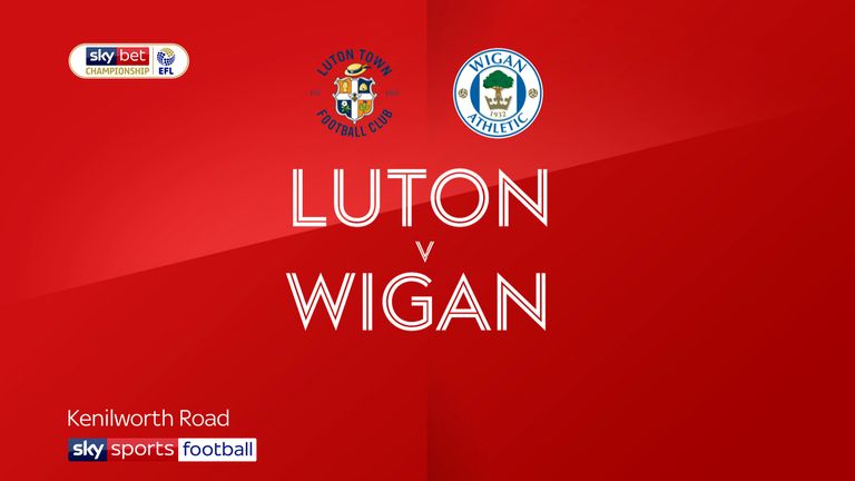 Luton Town vs Wigan Athletic, Sky Bet Championship