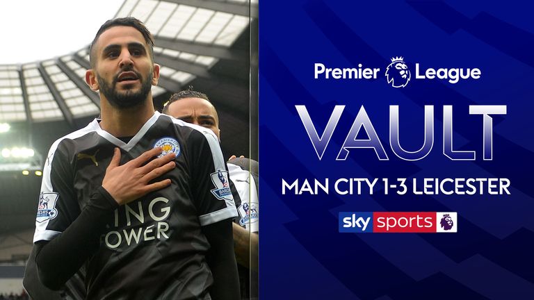 Man City 1-3 Leicester 2016