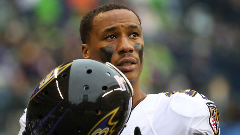 Marcus Peters was traded to the Ravens from the Rams during the season