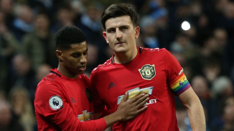 Harry Maguire ha elogiado las demostraciones de ataque del United en sus recientes victorias sobre Manchester City y Tottenham