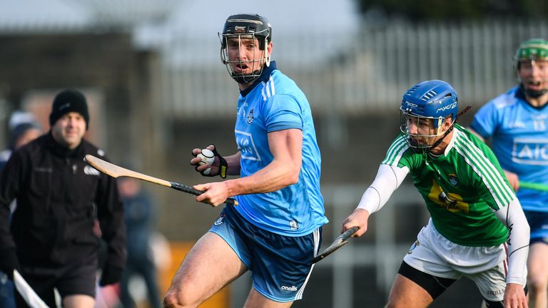 Mark Schutte made his Dublin return after injury trouble