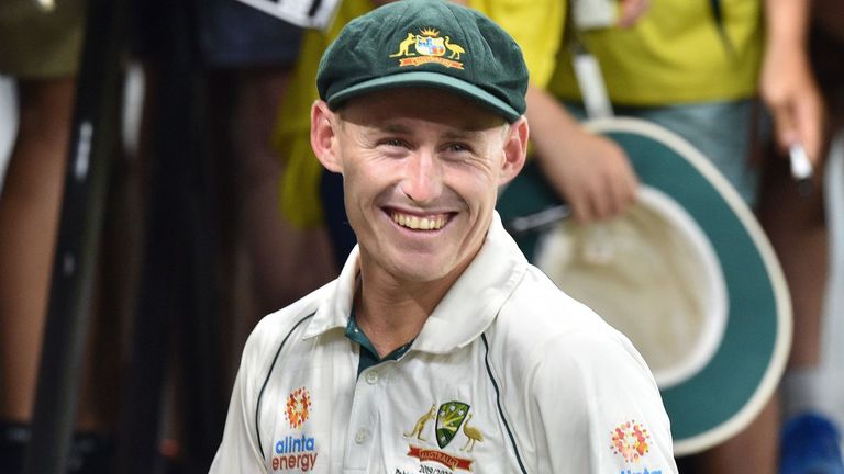 Marnus Labuschagne is now fifth in the ICC Test batting rankings
