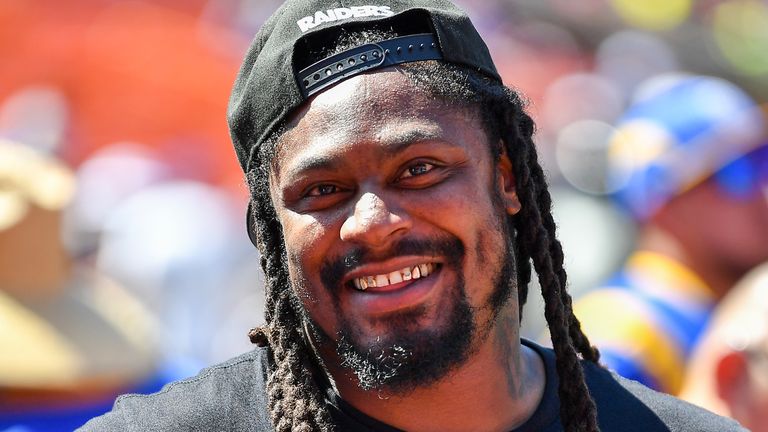 Retired running back Marshawn Lynch