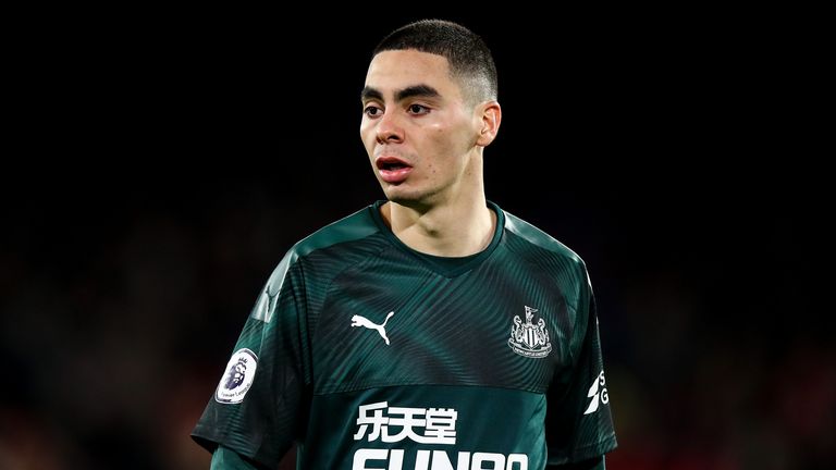 Miguel Almiron of Newcastle United 