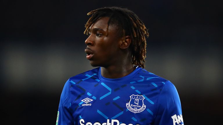 Moise Kean has struggled to adjust the life in the Premier League