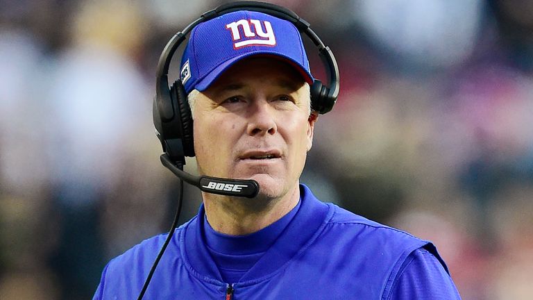 Head coach Pat Shurmur of the New York Giants