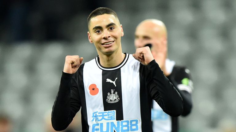 Miguel Almiron relaxed over Newcastle goal drought | Football News | Sky  Sports