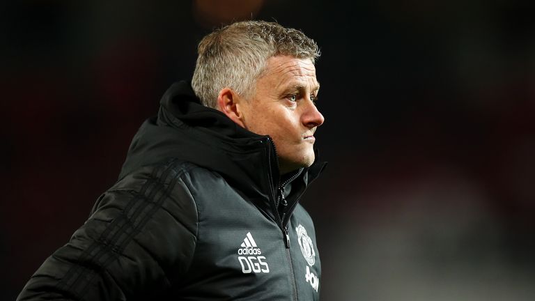 Manchester United are currently ninth in the Premier League under Solskjaer, eight points adrift of the top four