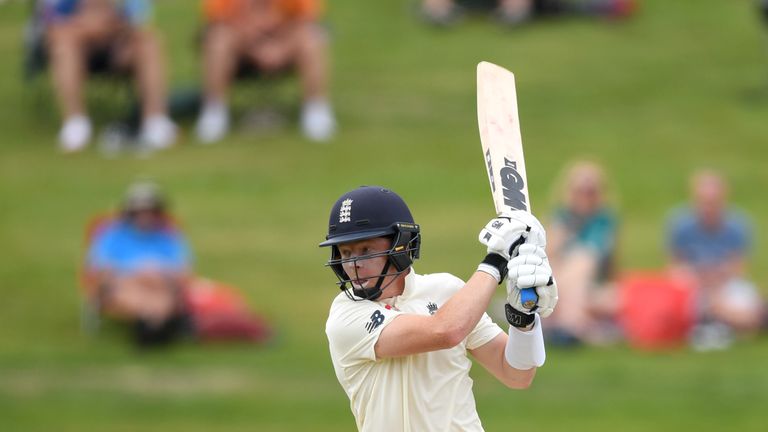 Ollie Pope llegó a 75 cuando Inglaterra estableció una ventaja de 101 entradas en la primera entrada contra Nueva Zelanda