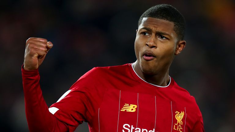 Liverpool's young players are set to play on Tuesday evening, although Rhian Brewster is an injury doubt