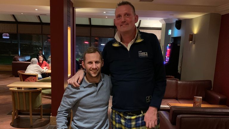 Rob Burrow and Doddie Weir met following the former's MND diagnosis