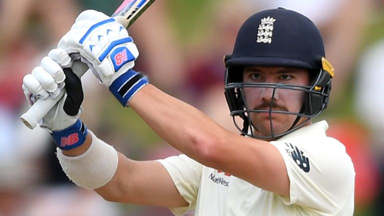 Rory Burns, England, Test vs New Zealand in Hamilton