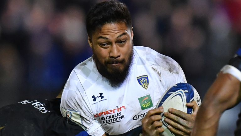 All Black George Moala scored Clermont's first try