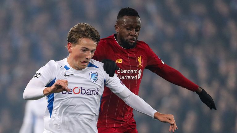 Sander Berge has impressed for Genk and played against Liverpool in the Champions League