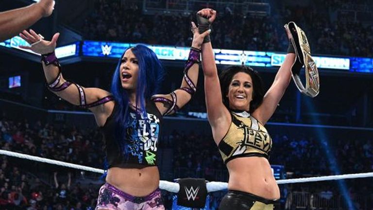 Sasha Banks and Bayley continue to trample the SmackDown women's division