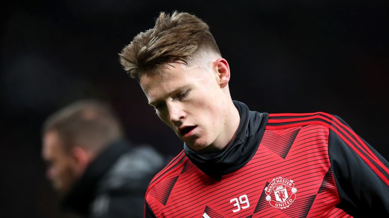 Scott McTominay has suffered knee ligament damage