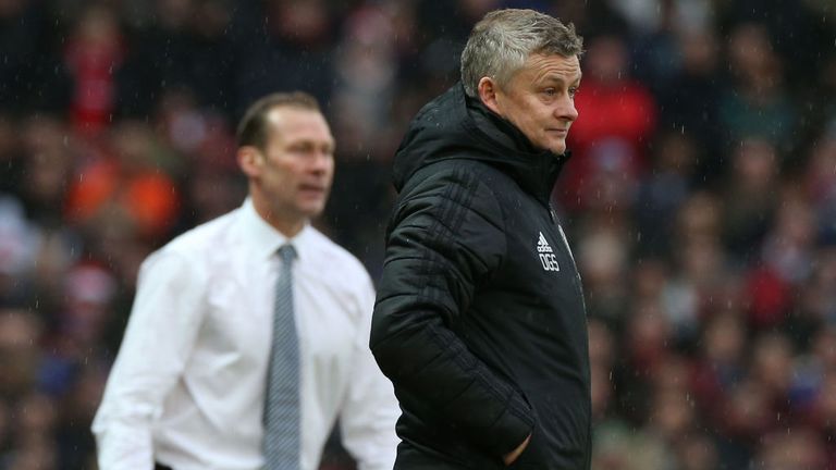 Ole Gunnar Solskjaer was disappointed that Manchester United failed to beat Everton