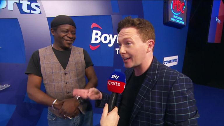 Stephen K Amos, Stephen Bailey, Grand Slam of Darts, I'm Game