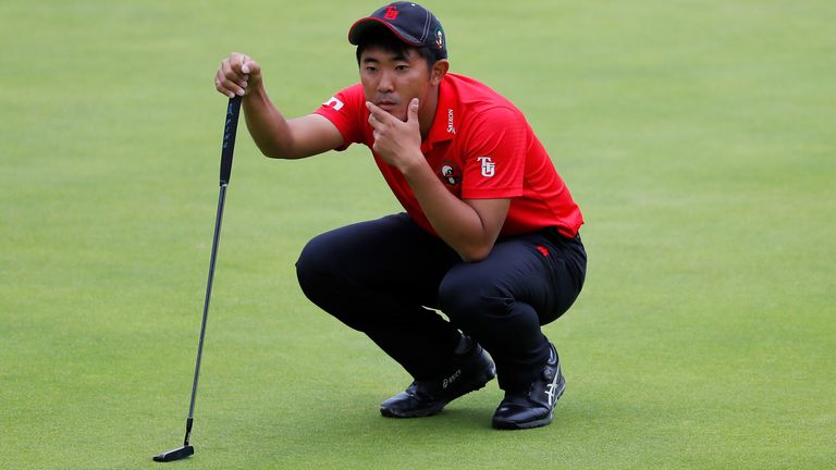 Takumi Kanaya missed the cut by one shot at Royal Potrush