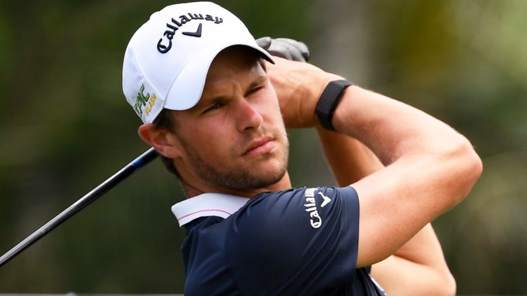 Thomas Detry final round of the Mauritius Open