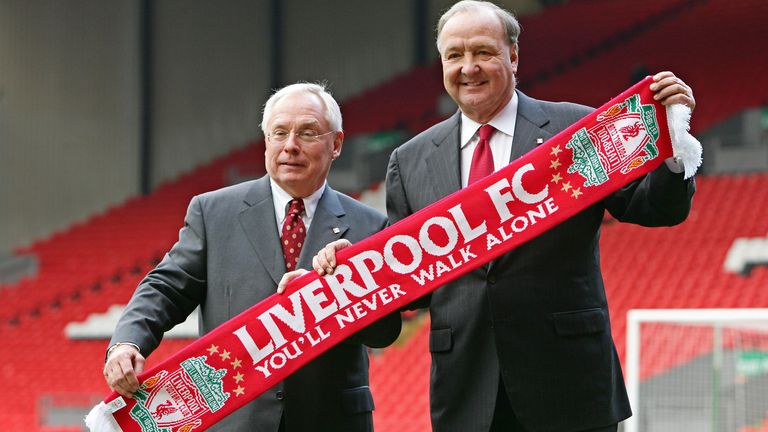 Liverpool co-owners George Gillett and Tom Hicks in 2007