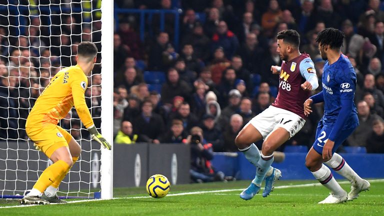 Trezeguet equalises at Stamford Bridge