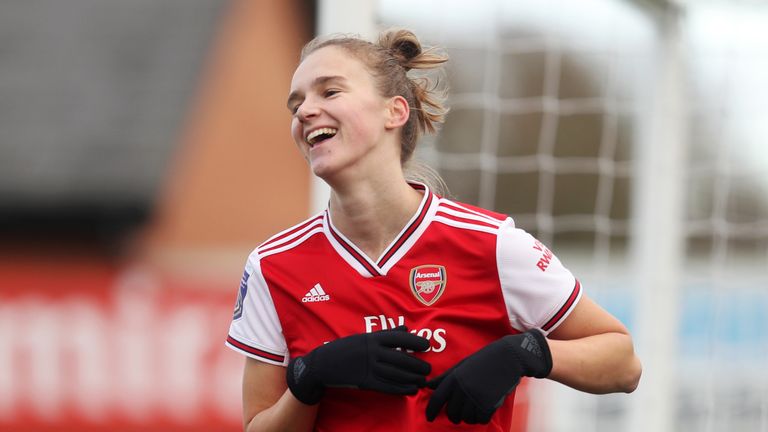 Vivianne Miedema scored six and registered four assists at Meadow Park