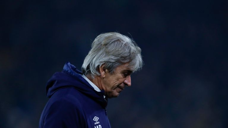 Manuel Pellegrini has been sacked as West Ham United boss following a run of just two wins from their last 13 Premier League matches