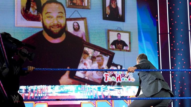 With Daniel Bryan missing after last week’s attack, The Miz vows to find the former WWE Champion, but Bray Wyatt interrupts with intentions of pulling The Awesome One into his twisted games.

