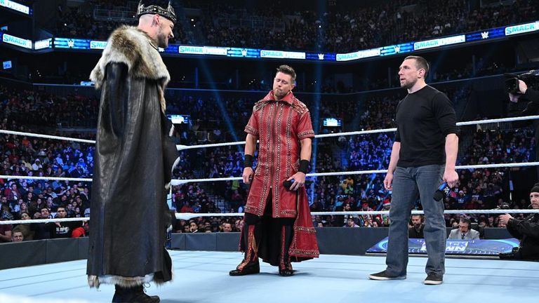 Baron Corbin, The Miz and Daniel Bryan are all pursuing The Fiend's Universal title