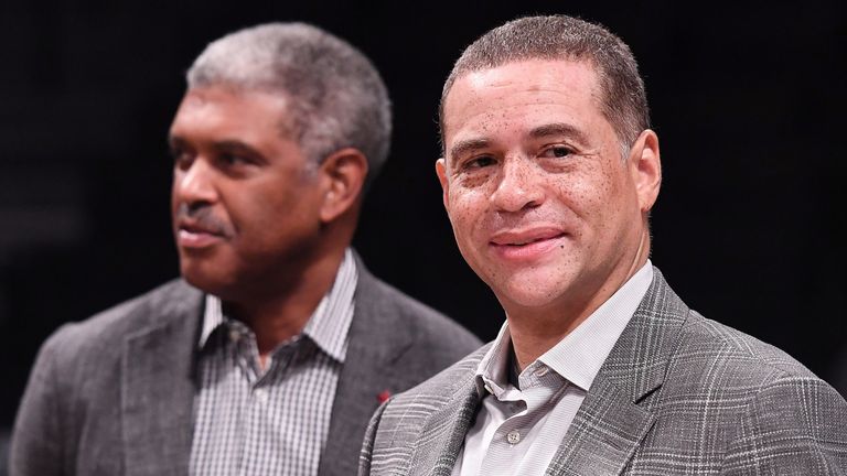 Knicks president Steve Mills and general manager Scott Perry remain under pressure to improve the team's fortunes