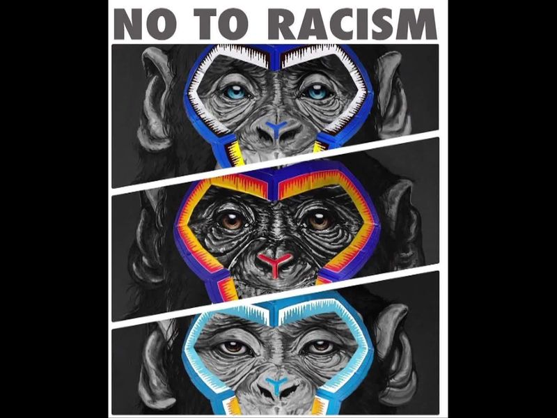 Serie A Unveil Anti Racism Monkey Paintings After Announcing