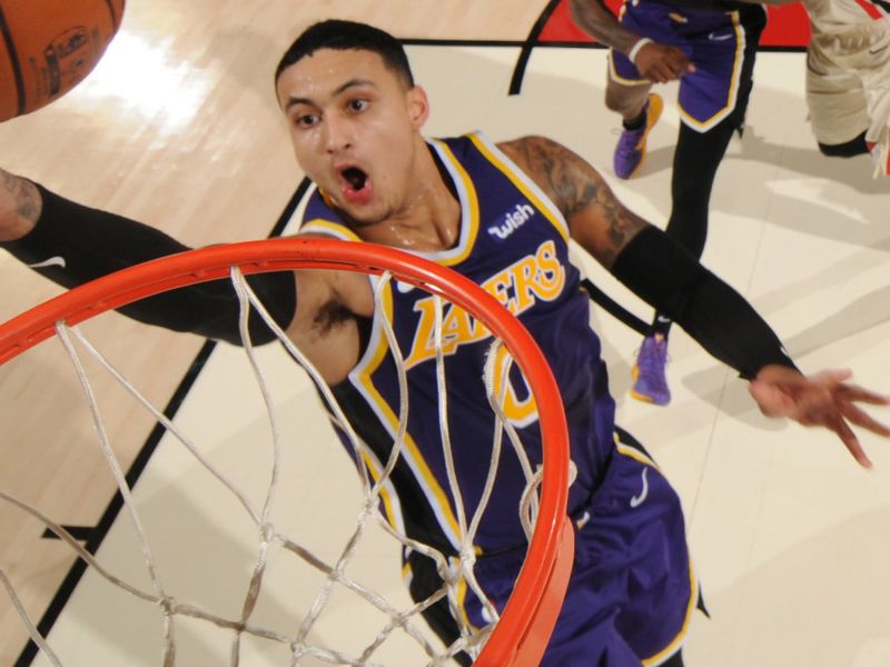 IMAGE DISTRIBUTED FOR JCPENNEY - Los Angeles Lakers Kyle Kuzma teams up  with JCPenney to give joy this holiday season and support the Weingart East  Los Angeles YMCA at the Glendale Galleria