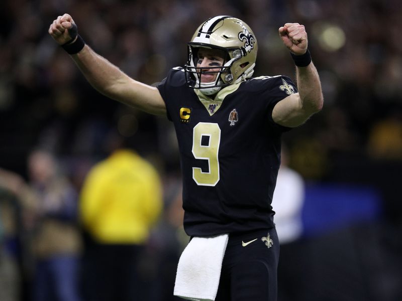 Brees breaks Manning's TD passing record; Saints crush the Colts