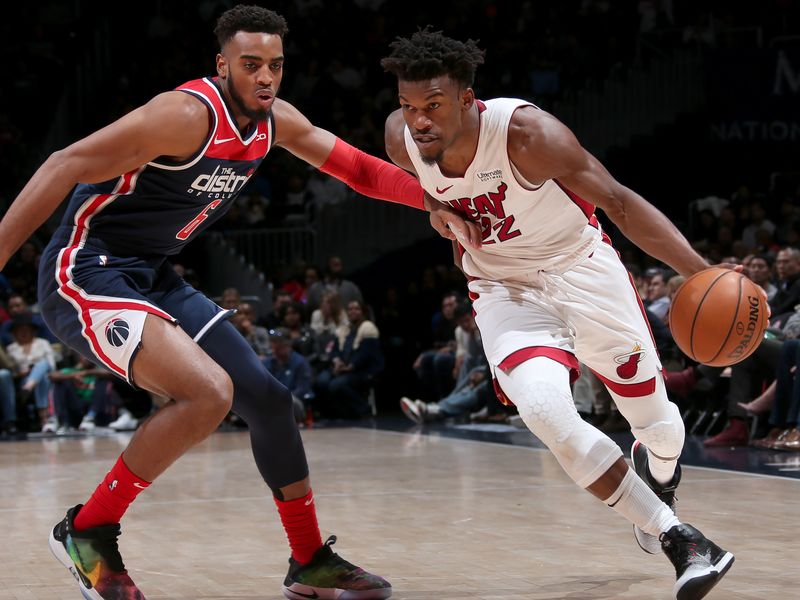 Highlights of the Miami Heat's visit to the Washington Wizards in Week 11  of the NBA