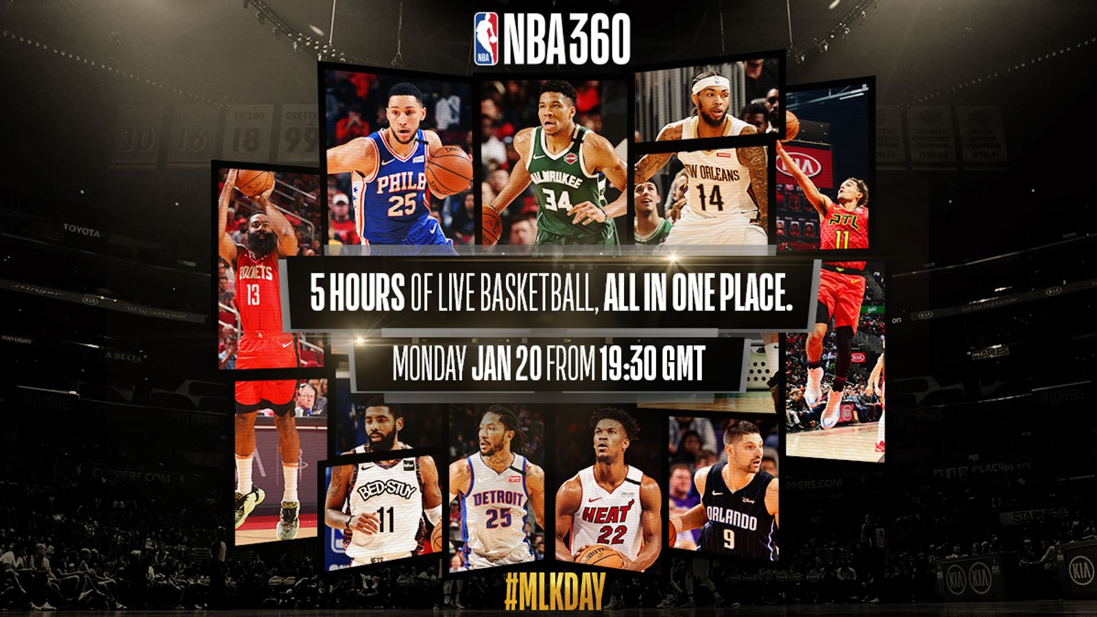Watch NBA 360 on MLK Day NBA News Sky Sports