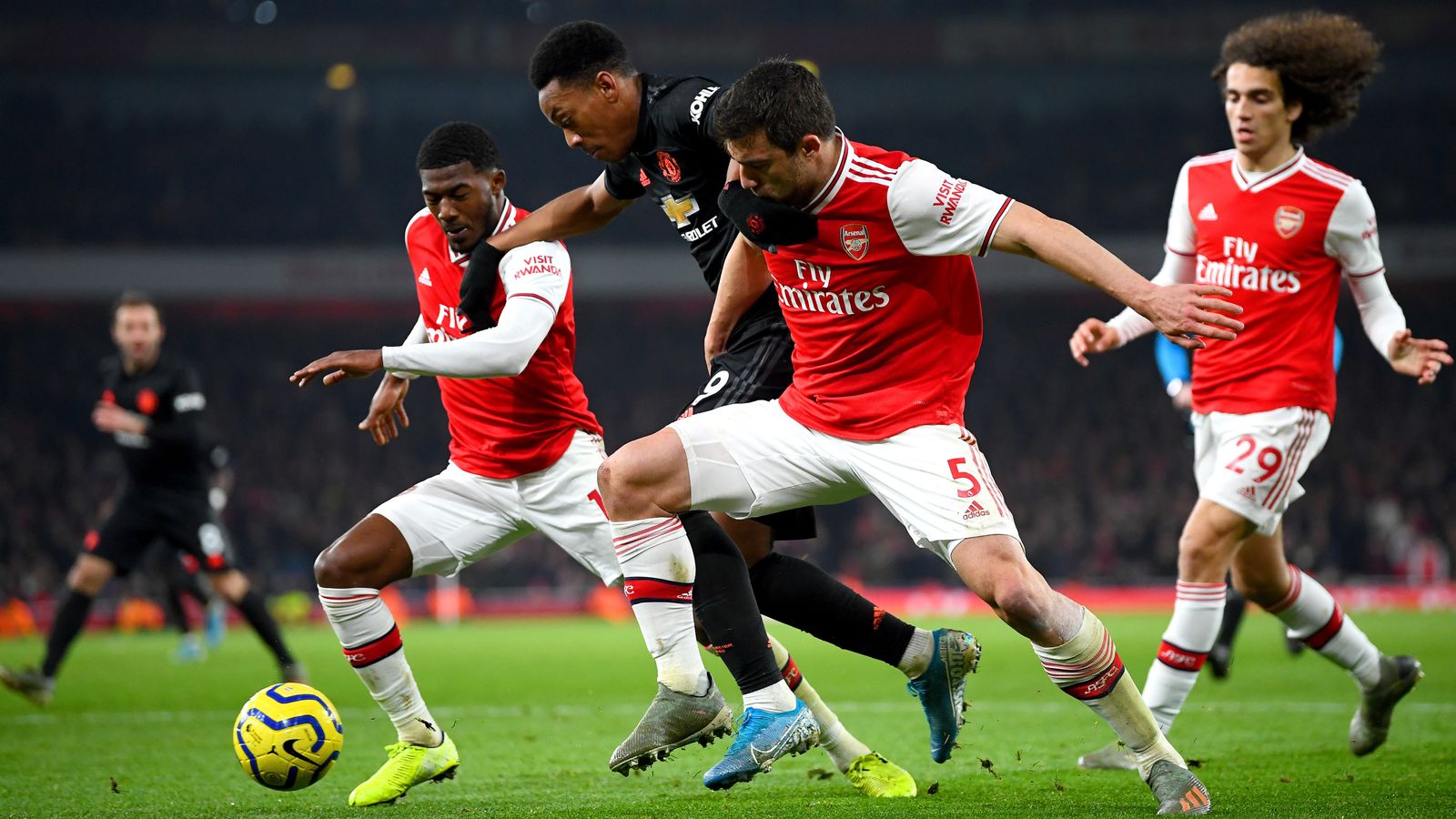 Arsenal 20 Man Utd player ratings Sokratis and Nicolas Pepe impress