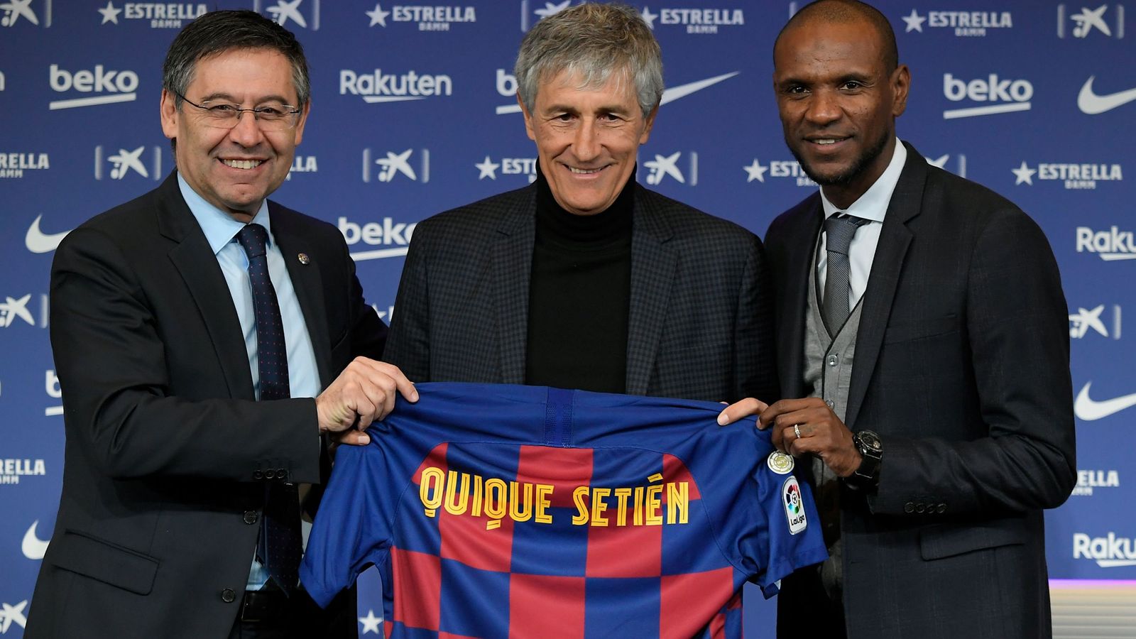 Quique Setien: Barcelona head coach says appointment beyond &#39;wildest  dreams&#39; | Football News | Sky Sports